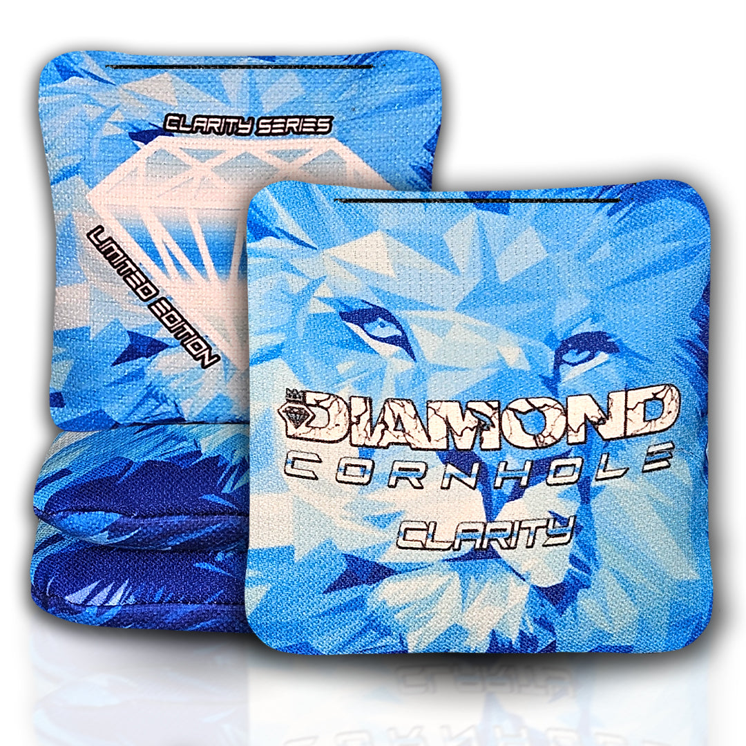 Diamond Cornhole | Clarity Series | Competition Cornhole Bags | Set of 4