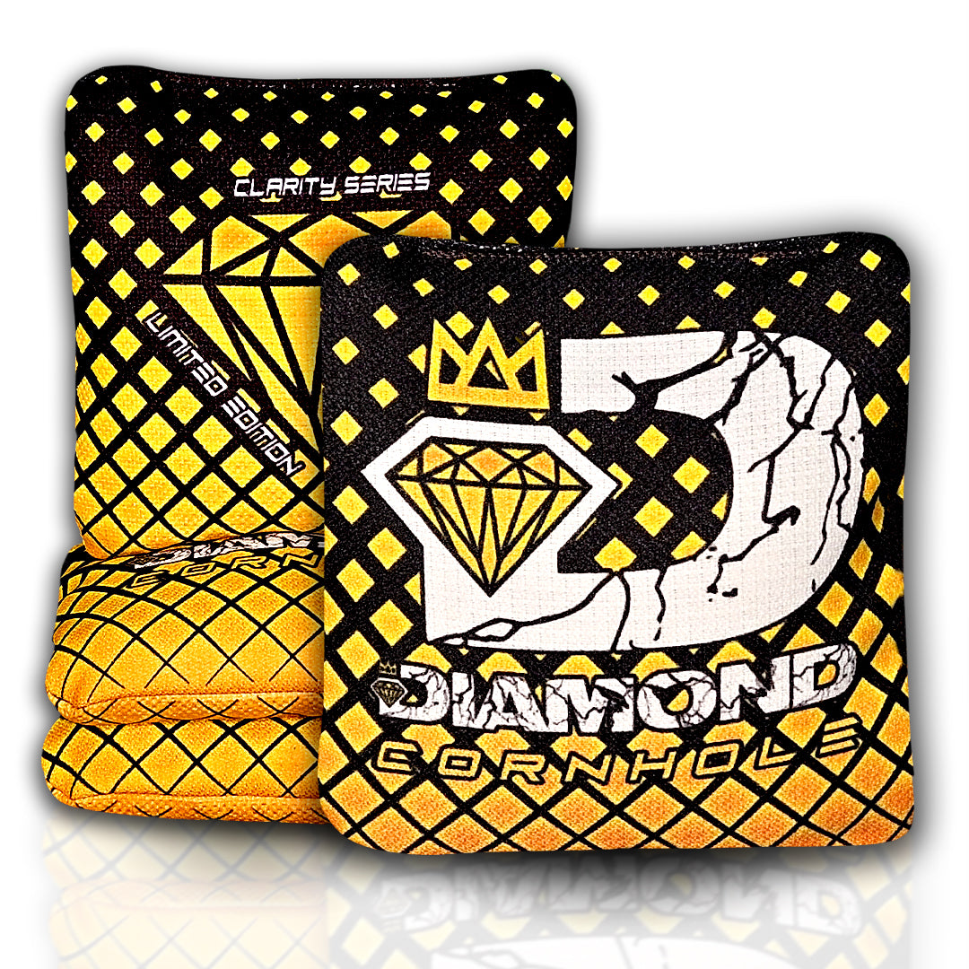 Diamond Cornhole | Clarity Series | Competition Cornhole Bags | Set of 4