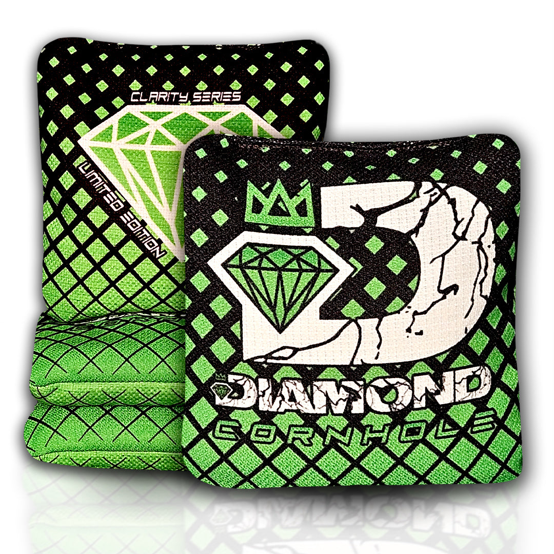 Diamond Cornhole | Clarity Series | Competition Cornhole Bags | Set of 4