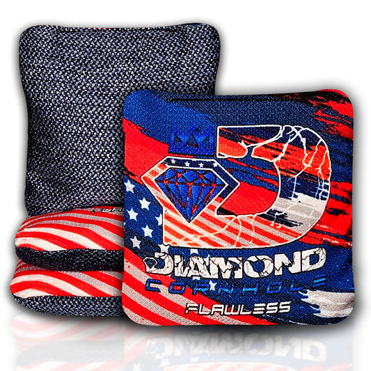 Diamond Cornhole | Flawless Series | Competition Cornhole Bags | Set of 4