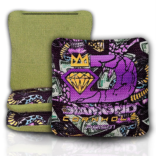 Diamond Cornhole | Prism Series | Competition Cornhole Bags | Set of 4